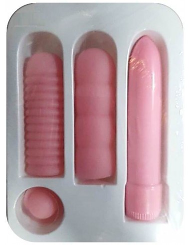 Kit de Fundas y Vibrador Bala 