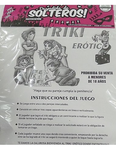 Juego Erótico Triki Sexual