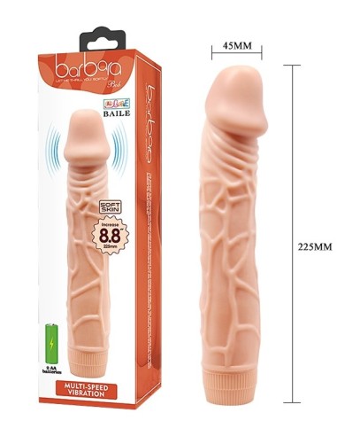 Vibrador Realista Barbara8.8"