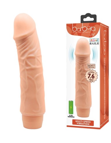 Vibrador Realista Barbara 7.6"