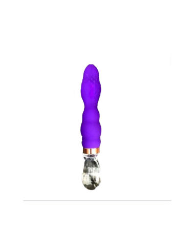 Vibrador Lengua Cristal Con Luces